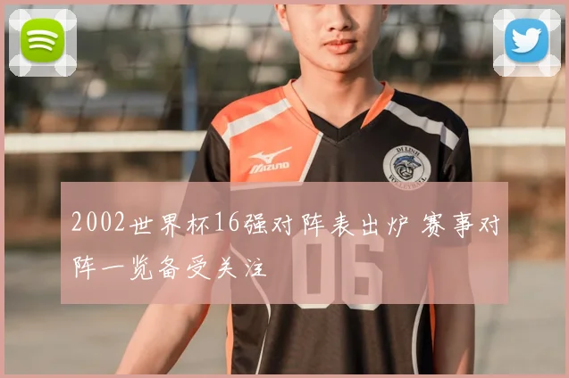 2002世界杯16强对阵表出炉 赛事对阵一览备受关注